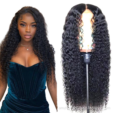 Factory Wholesale Vendor Peruvian Human Virgin Cuticle Aligned Hair Wig Frontal 13x4 Swiss Lace Front Human Hair Wig Water Wave